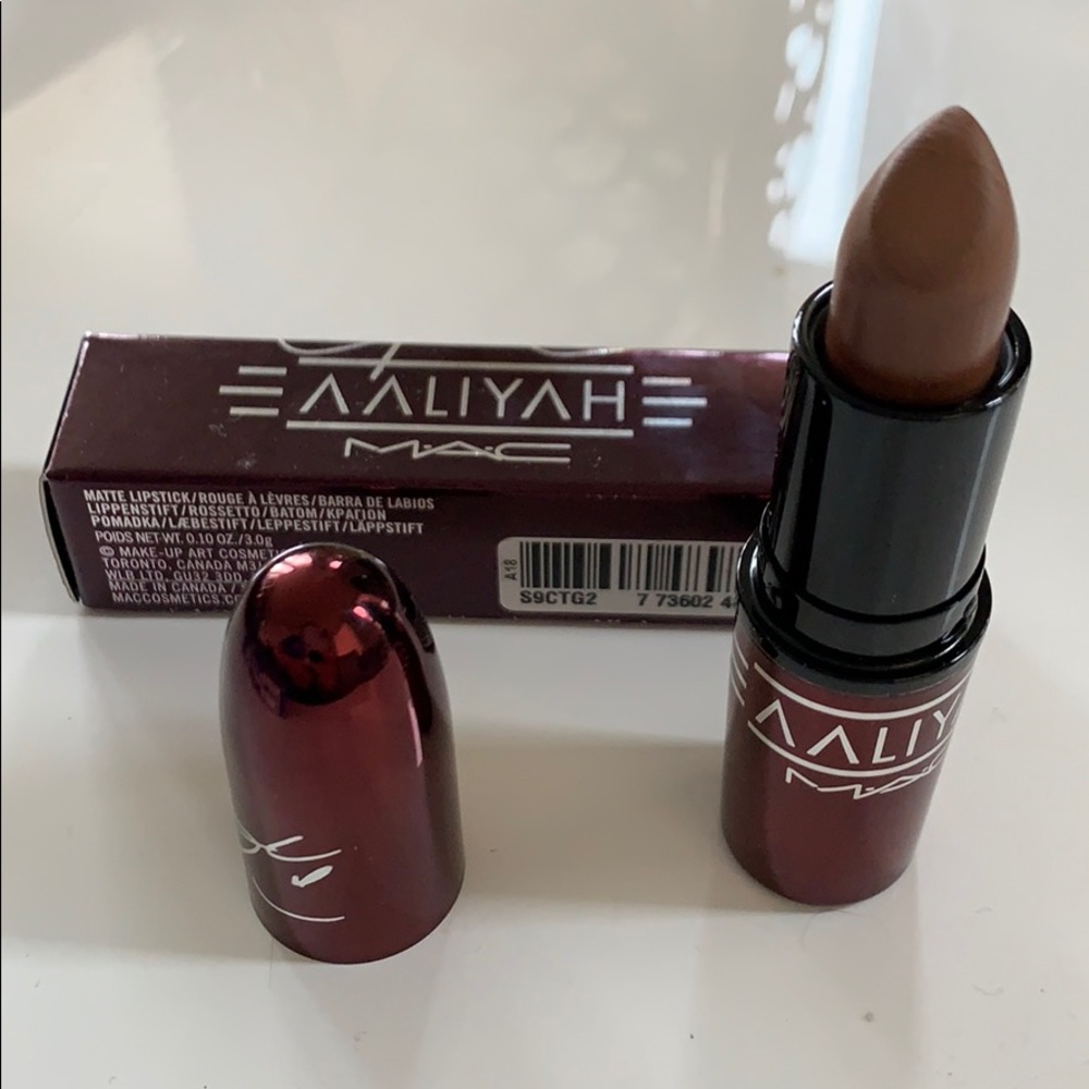Aaliyah's Try Again lipstick